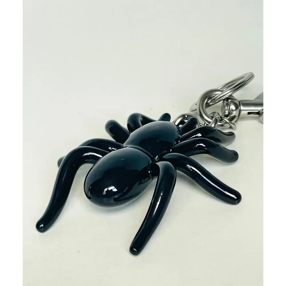 Coach CAX79 Spider Halloween Bag Charm Black Enamel